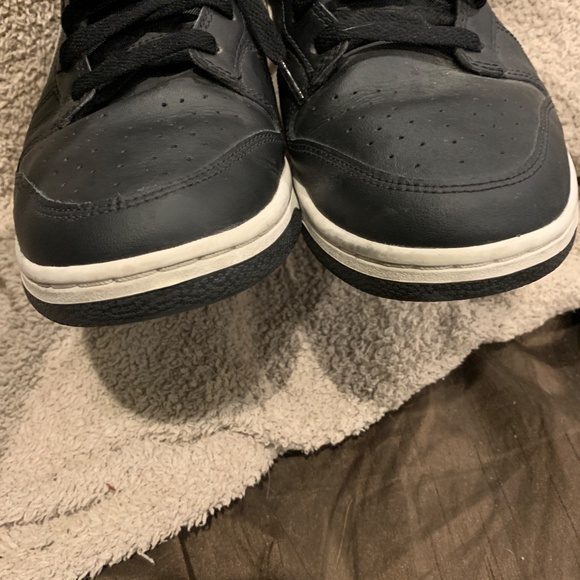 Nike Dunk Low Black  Panda 2.0 White Reverse DV0831-002 - Picture 6 of 7